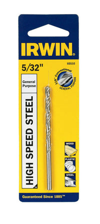 Irwin 5/32 in. X 2-1/16 in. L High Speed Steel Drill Bit 1 pc