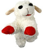 Multipet Lamb Chop Multicolored Plush Dog Toy Large 1 pk (Pack of 3)