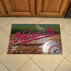 MLB - Washington Nationals Rubber Scraper Door Mat