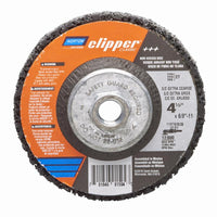 Norton Rapid Strip 4-1/2 in. D X 5/8-11 in. Silicon Carbide Clipper Classic Disc 1 each