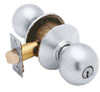 Schlage Orbit Satin Chrome Storeroom Lockset 1-3/4 in.