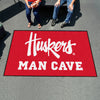 University of Nebraska Script Man Cave Rug - 5ft. x 8 ft.