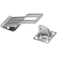 National Hardware Stainless Steel 4-1/2 in. L Safety Hasp 1 pk