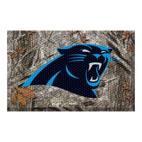 NFL - Carolina Panthers Camo Rubber Scraper Door Mat