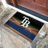 MLB - Tampa Bay Rays Rubber Door Mat - 18in. x 30in.