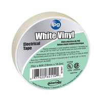 IPG .75 in. W X 60 ft. L White Vinyl Electrical Tape