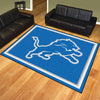 NFL - Detroit Lions 8ft. x 10 ft. Plush Area Rug