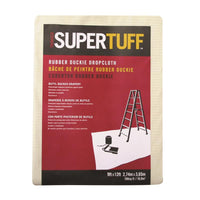 Trimaco Supertuff Rubber Duckie 9 Ft. W X 12 Ft. L Canvas Drop Cloth 1 Pk