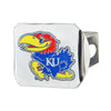 University of Kansas Hitch Cover - 3D Color Emblem