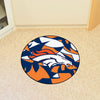 NFL - Denver Broncos XFIT Roundel Rug - 27in. Diameter