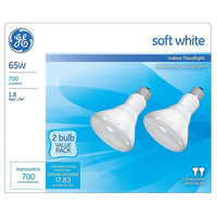 Bulb Reflctr 65Wbr30 2Pk