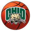 Ohio University Basketball Rug - 27in. Diameter