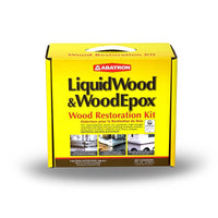 Abatron LiquidWood and WoodEpox Beige Wood Restoration Kit 4 qt