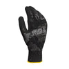 Gorilla Grip One Size Fits All Nylon Tac Black/White Dipped Gloves