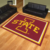 Iowa State University 8ft. x 10 ft. Plush Area Rug