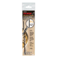 Olson 5 in. Carbon Steel Scroll Saw Blade 9.8 TPI 12 pk