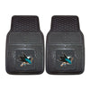 NHL - San Jose Sharks Heavy Duty Car Mat Set - 2 Pieces