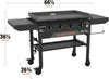 Blackstone 4 Burner Liquid Propane Outdoor Griddle Black