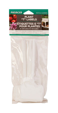 Panacea 6 in. H X 2.25 inch ft. W White Plastic Plant Label (Pack of 12).