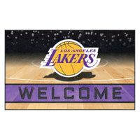 NBA - Los Angeles Lakers Rubber Door Mat - 18in. x 30in.