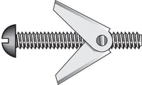 Hillman 1/4 in. D X 5 in. L Round Steel Toggle Bolt 50 pk