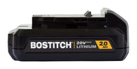 Bostitch 20V MAX 2 amps Lithium-Ion Battery 1 pc