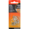 Hillman AnchorWire Steel Zinc Small D-Ring Hanger 1 lb. 4 pk (Pack of 10)