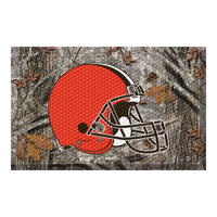 NFL - Cleveland Browns Camo Rubber Scraper Door Mat