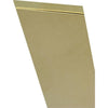 K&S 0.032 in. X 1/2 in. W X 12 in. L Mill Brass Metal Strip