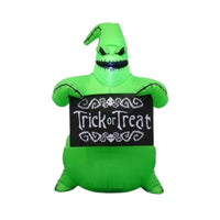 Gemmy Airblown 3.5 ft. LED Prelit Jack Skellington Oogie Boogie Inflatable