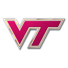 Virginia Tech Heavy Duty Aluminum Color Emblem