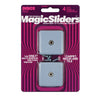 Magic Sliders Gray Nylon/Plastic Screw-On Sliding Discs (Pack of 5)