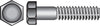 Hillman 5/8 in. D X 1 in. L Zinc Plated Steel Hex Bolt 25 pk