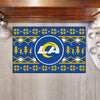 NFL - Los Angeles Rams Holiday Sweater Rug - 19in. x 30in.