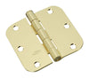 National Hardware 3-1/2 in. L Bright Brass Door Hinge 3 pk