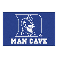 Duke University Blue Devils  Man Cave Rug - 19in. x 30in.