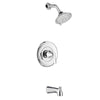 American Standard Chatfield Brushed Nickel Brass 3 settings Tub and Shower Trim Kit 1.8 gpm