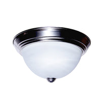 Bel Air Lighting Browns 6 in. H X 11 in. W X 11 in. L Brushed Nickel Silver Ceiling Fixture