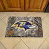 NFL - Baltimore Ravens Camo Rubber Scraper Door Mat