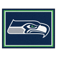 NFL - Seattle Seahawks 8ft. x 10 ft. Plush Area Rug