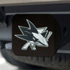 NHL - San Jose Sharks Black Metal Hitch Cover