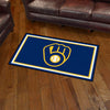 MLB - Milwaukee Brewers 3ft. x 5ft. Plush Area Rug