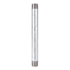 STZ Industries 1/2 in. MIP each X 1/2 in. D MIP Galvanized Steel 8 in. L Nipple