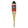 Tiki FlameKeeper Bamboo Red/White/Blue 57 in. Garden Torch (Pack of 18)