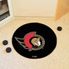 NHL - Ottawa Senators Hockey Puck Rug - 27in. Diameter