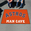 MLB - Houston Astros Script Man Cave Rug - 5ft. x 8 ft.