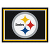 NFL - Pittsburgh Steelers 8ft. x 10 ft. Plush Area Rug