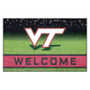 Virginia Tech Rubber Door Mat - 18in. x 30in.