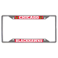 NHL - Chicago Blackhawks Metal License Plate Frame