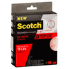 Scotch Extreme Medium Foam Hook and Loop Fastener 120 in. L 2 pk